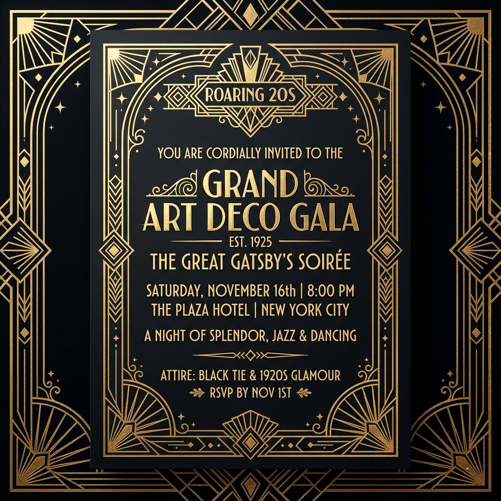 Art Deco Gala
